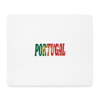 Portugal - Tapis de souris (format paysage) - blanc - Devant