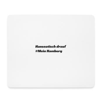 Hamburg - Mousepad (Querformat) - Weiß - Vorne