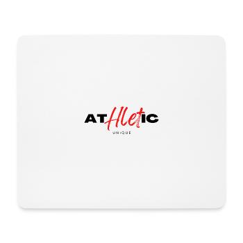Athlétique Unique - Tapis de souris (format paysage) - blanc - Devant