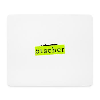 Ötscher - Montagne en Autriche - Tapis de souris (format paysage) - blanc - Devant