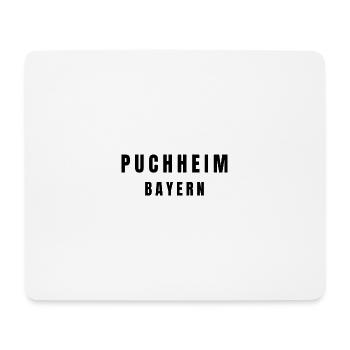 Puchheim, Bavière - Tapis de souris (format paysage) - blanc - Devant