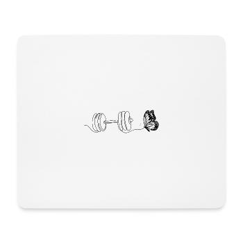 FLÜGELGLOCKE - Mousepad (Querformat) - Weiß - Vorne