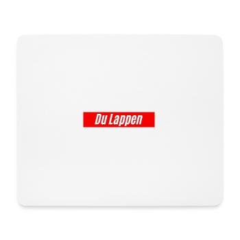 You rag, insult as design - Mouse Pad (horizontal) - white - Front
