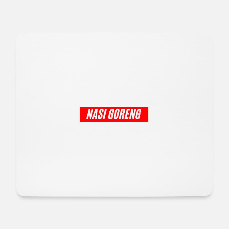 Nasi Goreng, dein Lieblingsessen aus Asien - Mousepad (Querformat) - Weiß