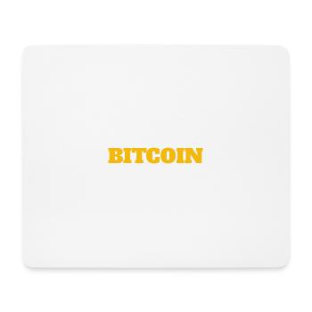 Le bitcoin - Tapis de souris (format paysage) - blanc - Devant