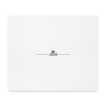 Couronne 2024 - Tapis de souris (format paysage) - blanc - Devant