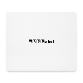 WASDalos? - Mousepad (Querformat) - Weiß - Vorne