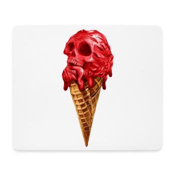 The Crunchy Vanilla Pain - Mouse Pad (horizontal) - white - Front