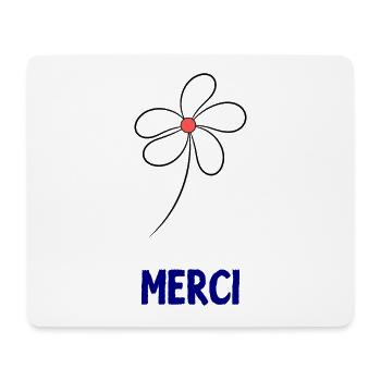 THANK YOU. THANKS. THANK YOU. ANNIVERSARY. BIRTH. - Mouse Pad (horizontal) - white - Front