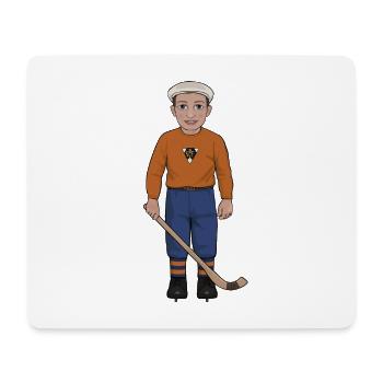 Gösta « Snoddas » Nordgren - Tapis de souris (format paysage) - blanc - Devant