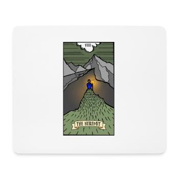 Der Heremit - Mousepad (Querformat) - Weiß - Vorne