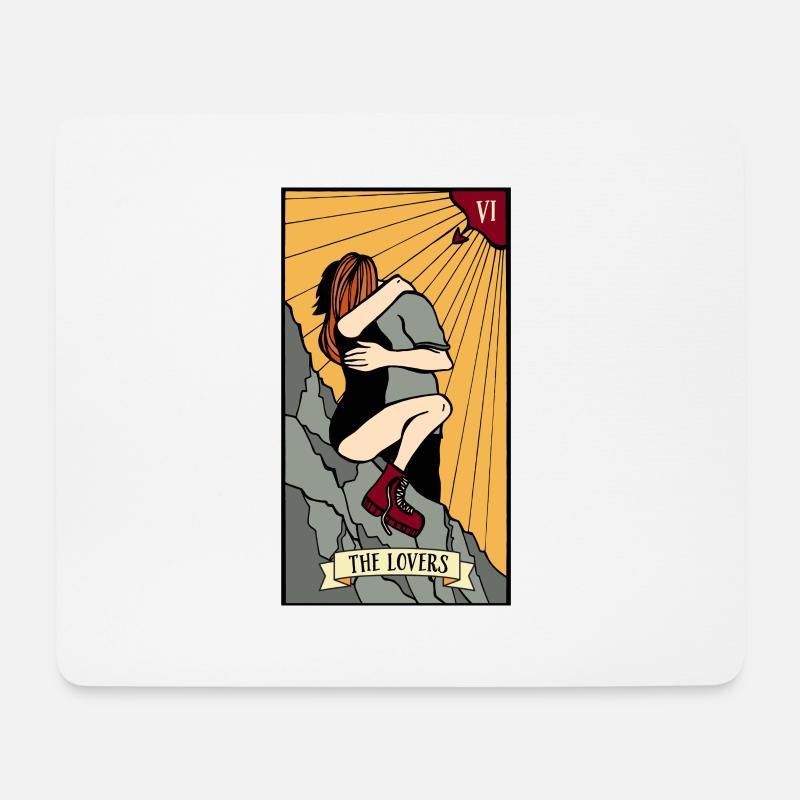 Die Liebhaber - Mousepad (Querformat) - Weiß