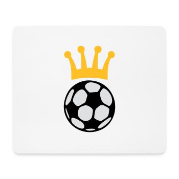 KING FOOTBALL - Tapis de souris (format paysage) - blanc - Devant