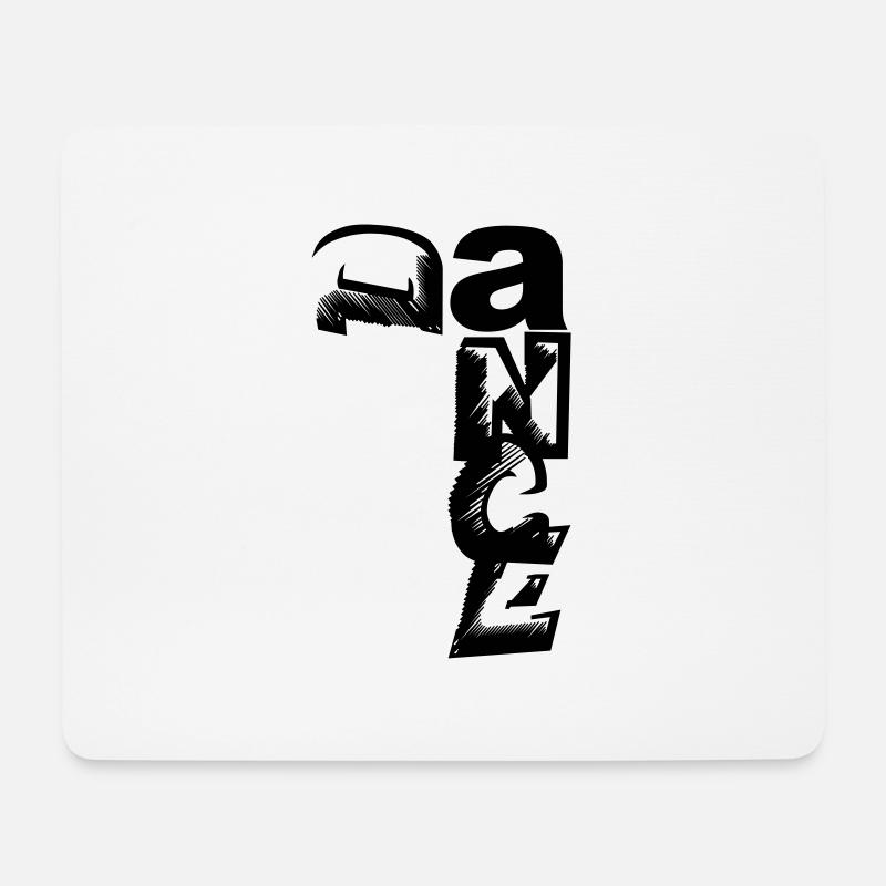 Dance (gross) - Mousepad (Querformat) - Weiß
