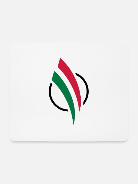FiatWelt Signet - Mousepad (Querformat) - Weiß