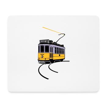 Electrico de Lisboa - Mousepad (Querformat) - Weiß - Vorne