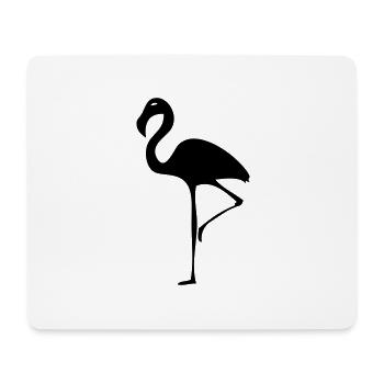 Flamingo - Mousepad (Querformat) - Weiß - Vorne