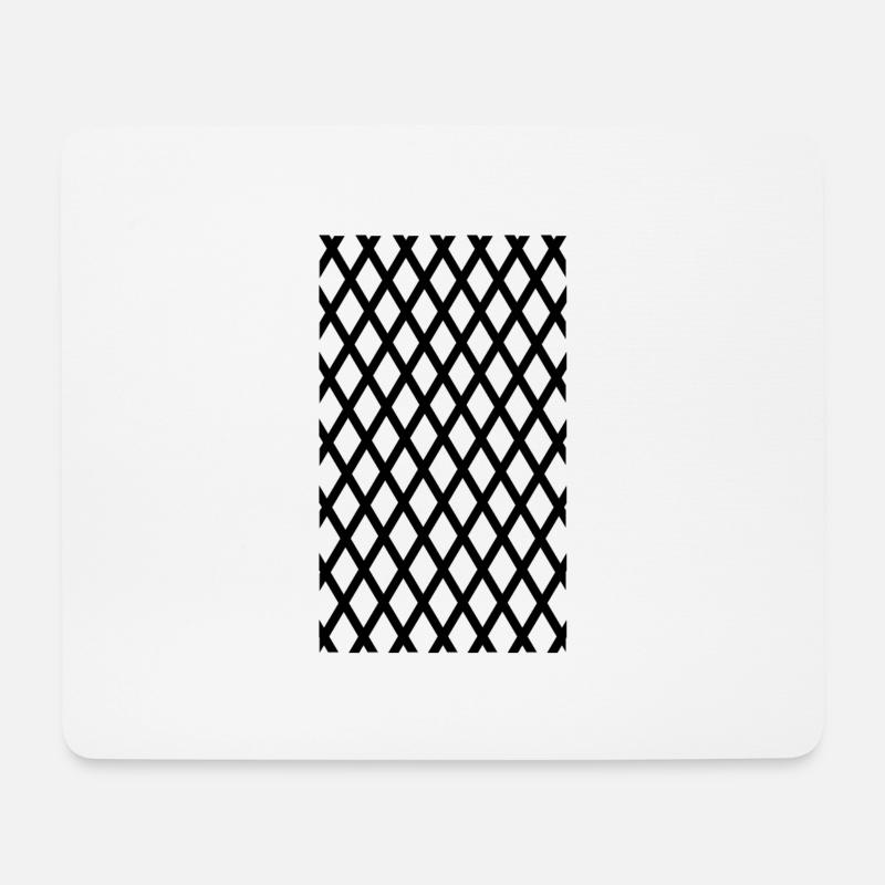 Hipster hipster - Mouse Pad (horizontal) - white