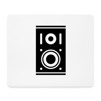 music_speaker_box_pi1 - Tapis de souris (format paysage) - blanc - Devant