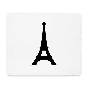 Paris Eiffelturm - Mousepad (Querformat) - Weiß - Vorne