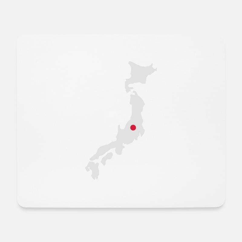 japan2 - Mousepad (Querformat) - Weiß