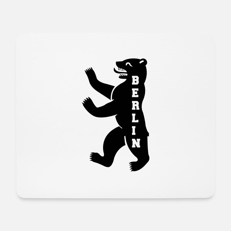 berlin - Mousepad (Querformat) - Weiß