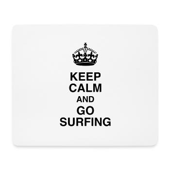 Surfen / Surfer / Surf / Surfing / Strand - Mousepad (Querformat) - Weiß - Vorne