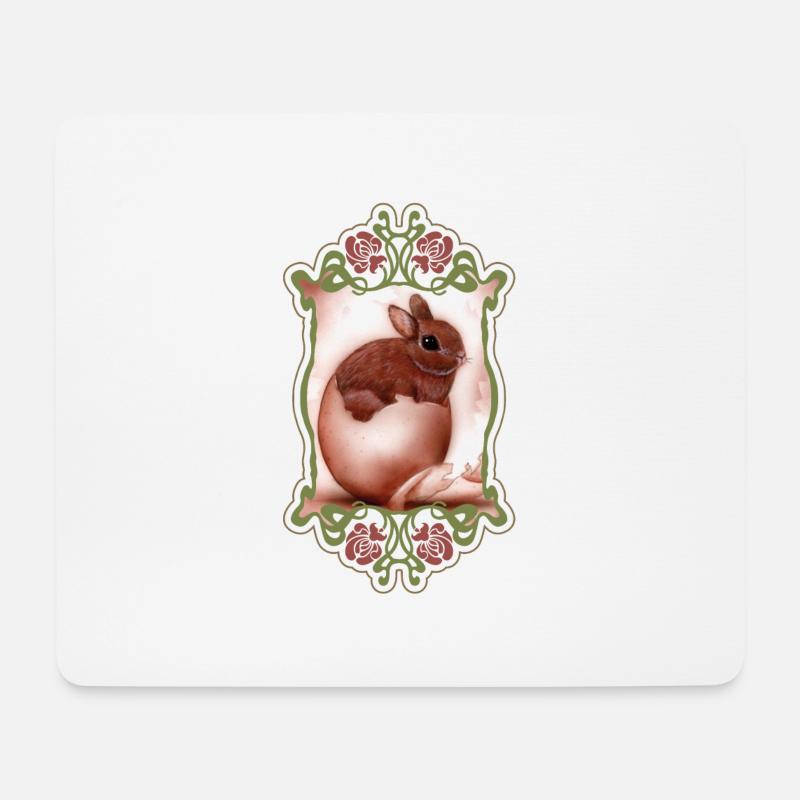 Easter Bunny - Mouse Pad (horizontal) - white