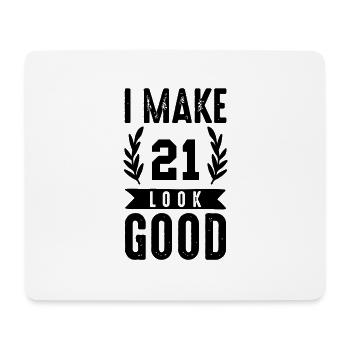 look good 21 - Mousepad (Querformat) - Weiß - Vorne