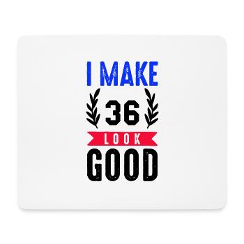 look good 36 - Mousepad (Querformat) - Weiß - Vorne