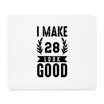 look good 28 - Mousepad (Querformat) - Weiß - Vorne