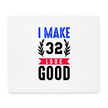 look good 32 - Mousepad (Querformat) - Weiß - Vorne