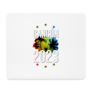 Cancun 2023 - Mousepad (Querformat) - Weiß - Vorne