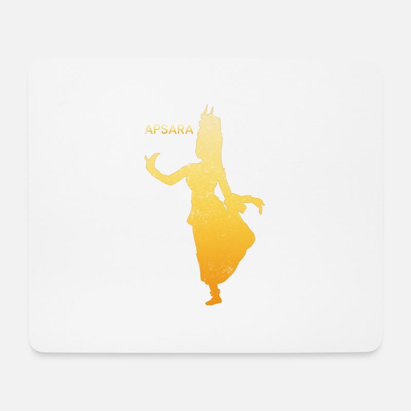 Kambodscha Tradition Tanz Khmer Apsara I Geschenk - Mousepad (Querformat) - Weiß