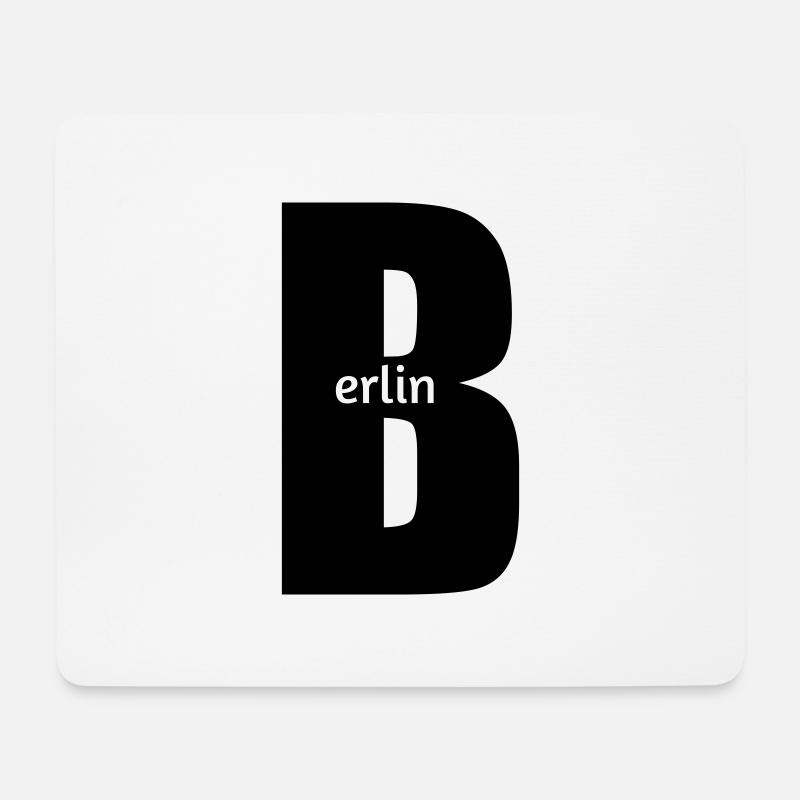 Berlin - Mousepad (Querformat) - Weiß