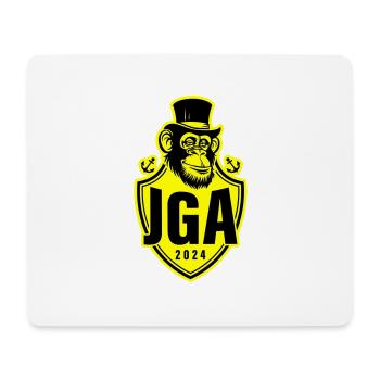 Junggesellen Abschied 2024 Affe Bräutigam Jga - Mousepad (Querformat) - Weiß - Vorne