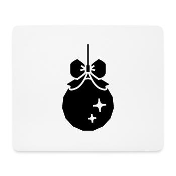Christmas decorative ball - Mouse Pad (horizontal) - white - Front