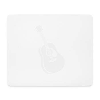 guitare - Tapis de souris (format paysage) - blanc - Devant
