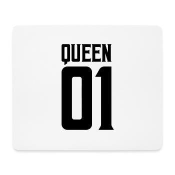 Queen 01 - Mouse Pad (horizontal) - white - Front