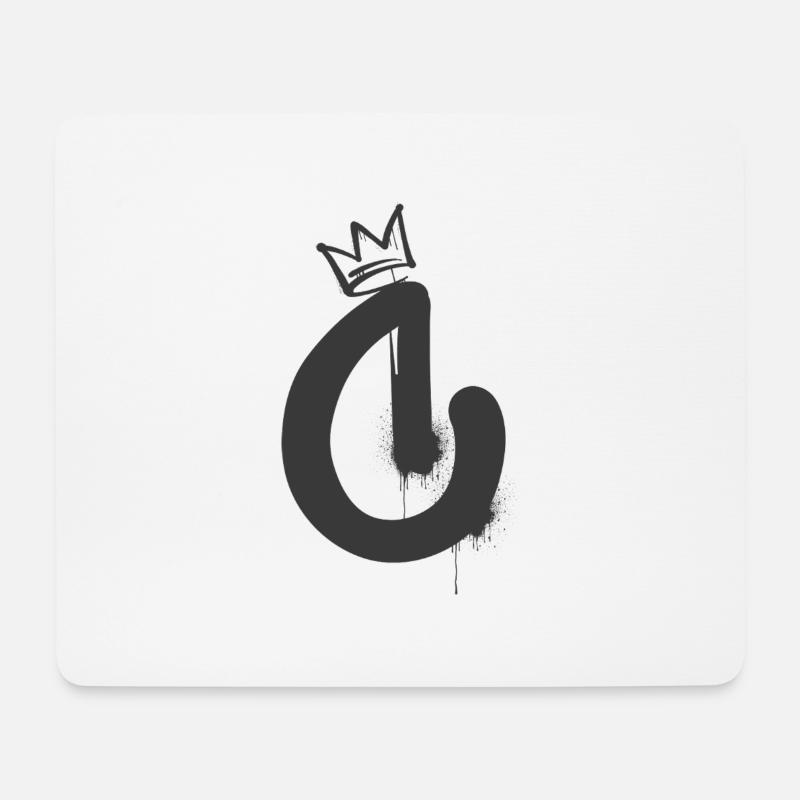 C - Mousepad (Querformat) - Weiß