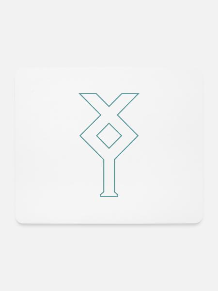 Ixylon Klassenzeichen - Mousepad (Querformat) - Weiß