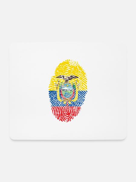 Ecuador - Mouse Pad (horizontal) - white