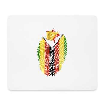 Zimbabwe - Mousepad (Querformat) - Weiß - Vorne