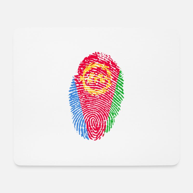 Eritrea - Mousepad (Querformat) - Weiß