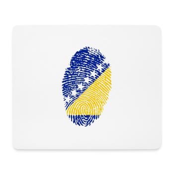 Bosnia and Herzegovina - Mouse Pad (horizontal) - white - Front