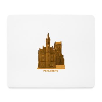 Perleberg Roland Rathaus Prignitz Brandenburg - Mousepad (Querformat) - Weiß - Vorne