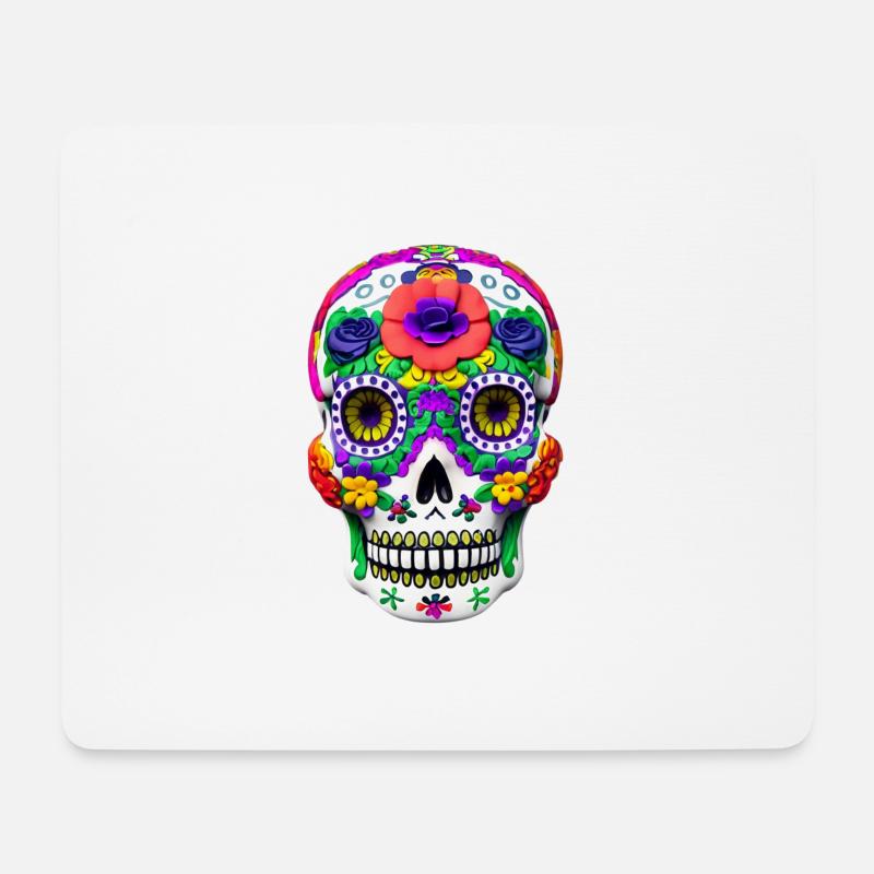 Dia de los Muertos - Mouse Pad (horizontal) - white