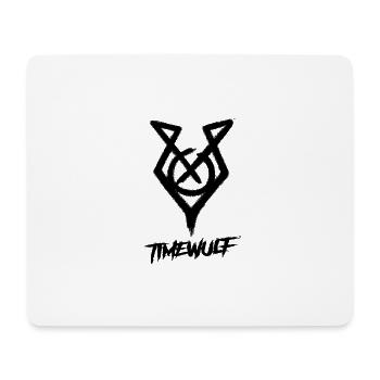 Timewulf Lupis Spray transparent 2 - Mousepad (Querformat) - Weiß - Vorne