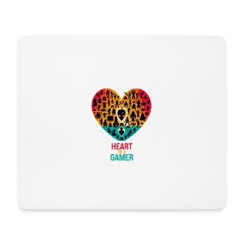 Retro Gaming Player Arcade Geschenk - Mousepad (Querformat) - Weiß - Vorne