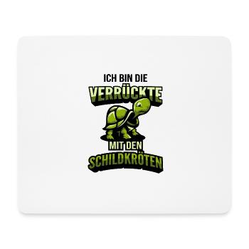 Schildkröten Liebhaber | Schildkröte Geschenkideen - Mousepad (Querformat) - Weiß - Vorne